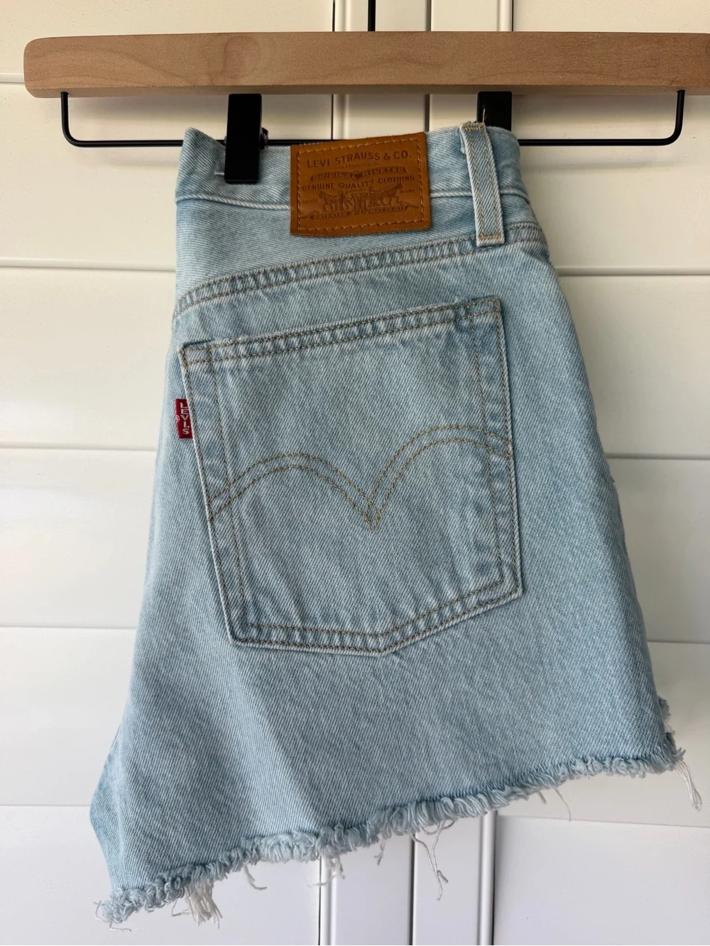 Levi's Light Blue Denim Jean Shorts